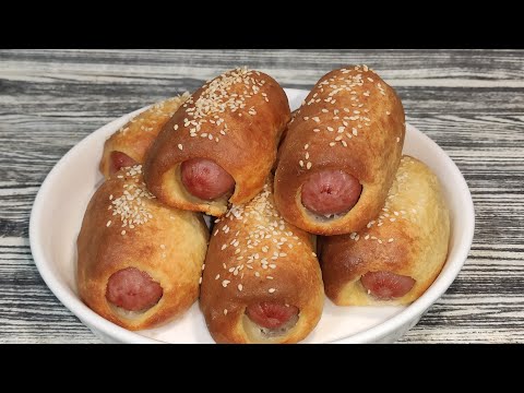 Видео: Сосиски в КЕТО тесте  Без глютена