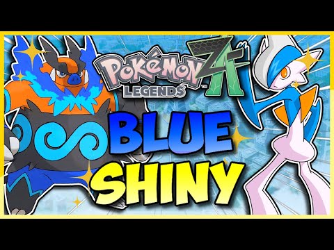 Видео: Pokemon Legends ZA, но я могу использовать ТОЛЬКО БЛЕСТЯЩИХ СИНИХ покемонов