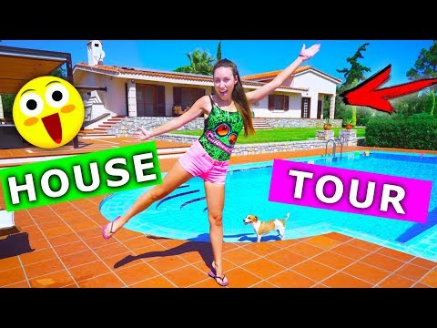 Видео: РУМ ТУР ПО ДОМУ с бассейном на острове Крит House Tour | Elli Di
