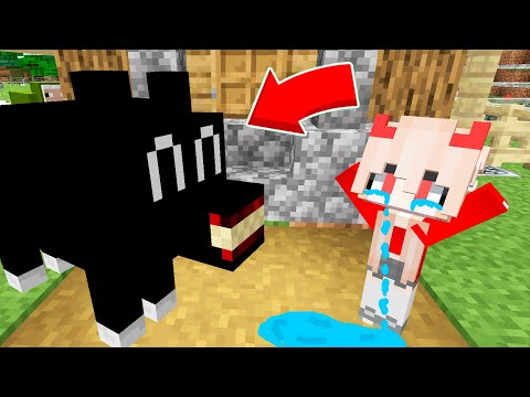 Видео: ПОЧЕМУ КАРТУН ДОГ НАПАЛ НА МАШКУ И НА МЕНЯ В МАЙНКРАФТ ! Алексбой Minecraft