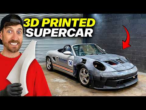 Видео: 3D-печать ЦЕЛОГО Porsche GT3 RS