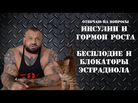 Видео: Отвечаю на ваши вопросы про инсулин, гормон роста, блокаторы эстрадиола и бесплодие!