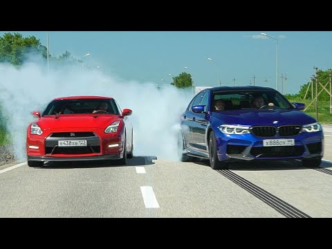 Видео: Самый обидный заезд | BMW M5 800 лс и NISSAN GT-R 700 лс