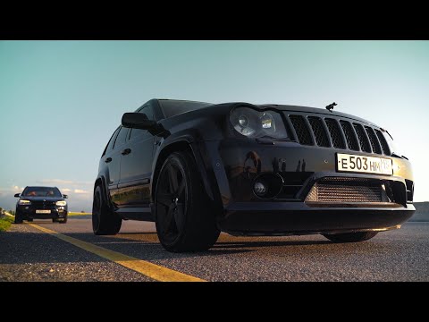 Видео: Первые заезды SRT-8. Проблемы с коробкой. Выходим из 3 секунд?