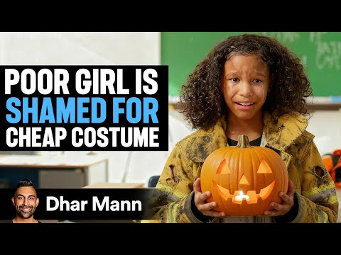 Видео: Бедняжка стыдится за дешёвый костюм на Хэллоуин | Студия Дхара Манна
