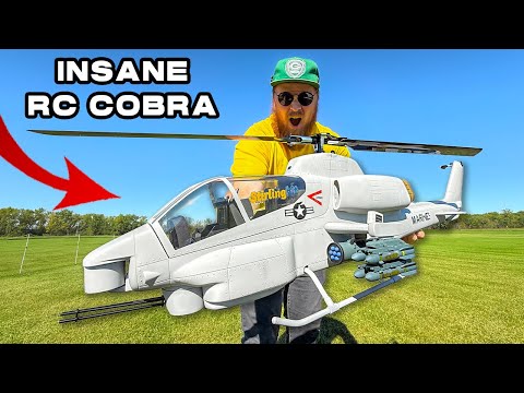 Видео: Мой самый безумный вертолет на сегодняшний день.. RC AH-1 Cobra