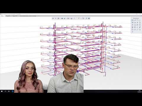 Видео: Web-презентация - Renga MEP. Проектируем систему отопления и ИТП по  технологии BIM