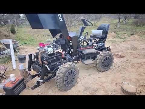 Видео: Подключение замка зажигания  на минитракторе 