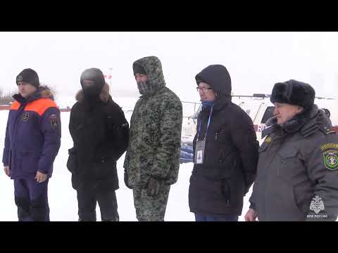 Видео: Рейд  ГИМС совместно с полицией и гостехнадзором по пресечению выезда автотранспорта на лед