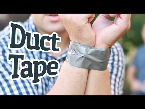 Видео: [How to] Разорвать Duct Tape