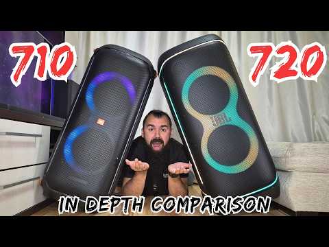 Видео: JBL Partybox 720 против 710 (подробное сравнение)