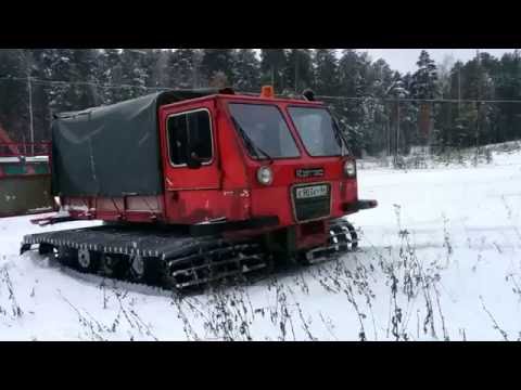 Видео: Старый бугельный подъемник, времён СССР. Глк Флюс 11.16