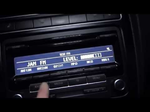 Видео: Отображение скорости и указателей поворотов на дисплее RCD-310