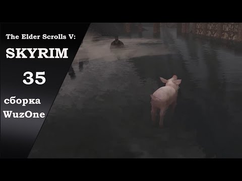 Видео: №35 SKYRIM cборка WuzOne Как повысить уровень после отдыха в таверне