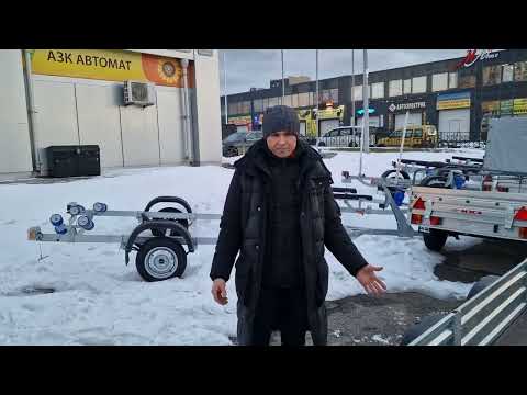 Видео: Легковой двухосный прицеп МЗСА 817732.022 3,5x1,5 метра. Инструкция. Видео обзор ТРЕЙЛИ. treily.ru