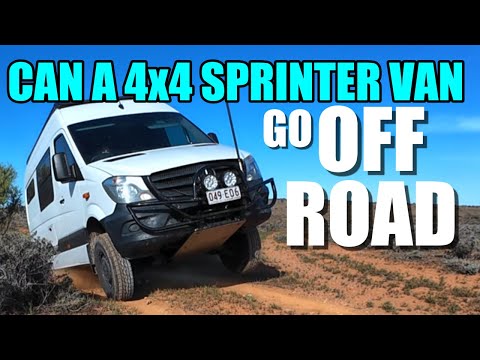Видео: Может ли полноприводный фургон Mercedes Sprinter действительно ездить по бездорожью?