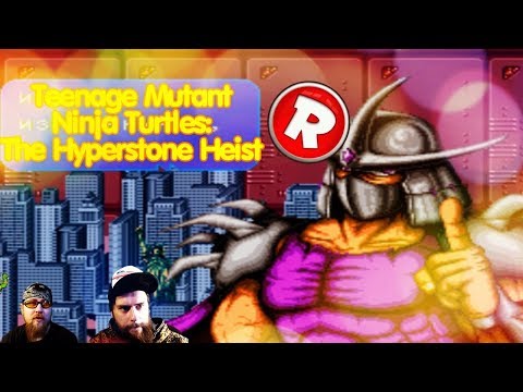 Видео: Teenage Mutant Ninja Turtles: The Hyperstone Heist / Черепашки ниндзя / Играем с гостями :D