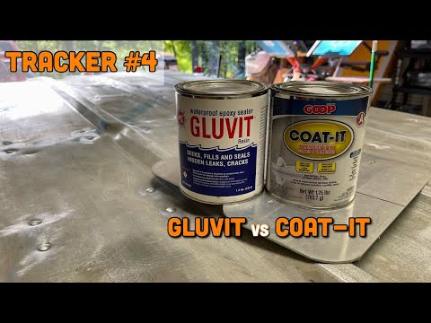 Видео: Ремонт протекающих заклёпок на лодочных моторах с помощью эпоксидной смолы | Сравнение Gluvit и G...
