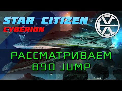 Видео: Star Citizen - Смотр корабля 890 Jump