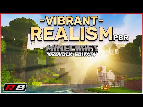 Видео: Vibrant Realism PBR для Minecraft Bedrock — ЛУЧШИЙ БЕСПЛАТНЫЙ реалистичный шейдер из доступных!