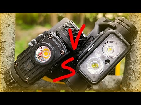 Видео: Nitecore HC60 V2 W VS NU50: Битва концепций. встроенный аккумулятор, или съёмный?