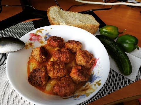 Видео: ОБЖОР | ТЕФТЕЛИ ИЛИ ФРИКАДЕЛЬКИ!? | КАРТОШКА ПЮРЕ | MUKBANG eating show