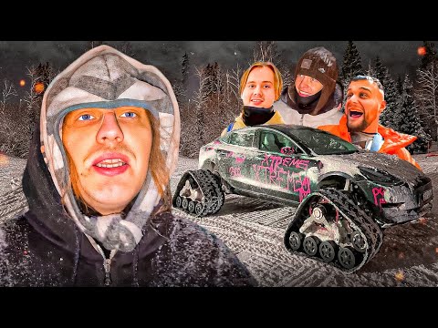 Видео: ПОСТАВИЛИ ТЕСЛУ НА ГУСЕНИЦЫ😱| ПОТРАТИЛИ 4.000.000 РУБЛЕЙ💸
