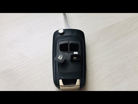 Видео: Замена корпуса штатного ключа Opel Astra J.
