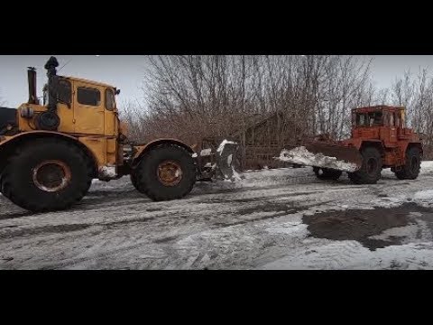 Видео: К-701М против К-700А.  Начало ремонта К-701М.