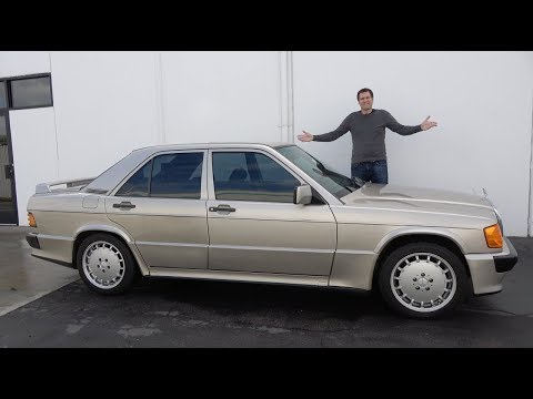 Видео: Mercedes 190E 2.3-16 был быстрым Mercedes до AMG