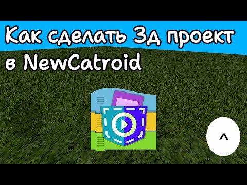 Видео: Как сделать 3д проект в NewCatroid