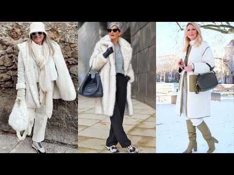 Видео: СОЧЕТАНИЕ БЕЛОГО ЦВЕТА В ЖЕНСКОМ ЗИМНЕМ ГАРДЕРОБЕ ДЛЯ ЖЕНЩИН 50+МОДНЫЙ СТИЛЬ