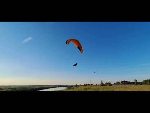 Видео: расслабляющий полёт в вечернем динамике)))