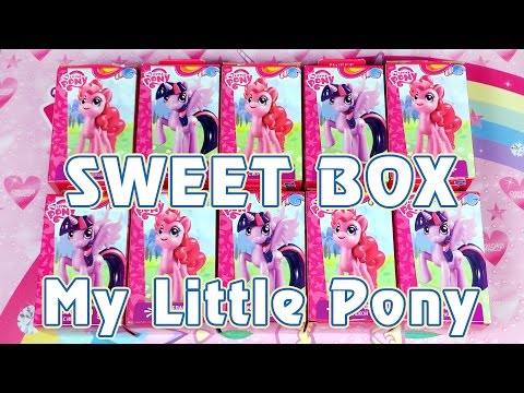 Видео: Обзор фигурок My Little Pony из коробочек Sweet Box - часть 1 (перезалив)