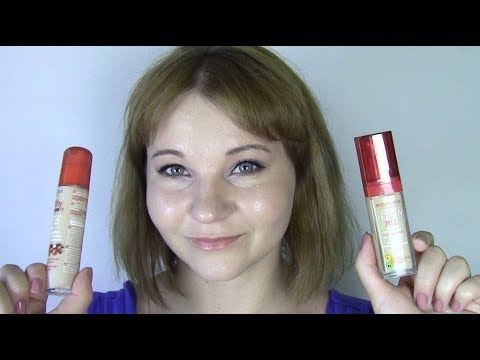 Видео: Сравнение тональных кремов BOURJOIS Healthy Mix!//ТСамый подробный обзор//Тестирую//Какой лучше?