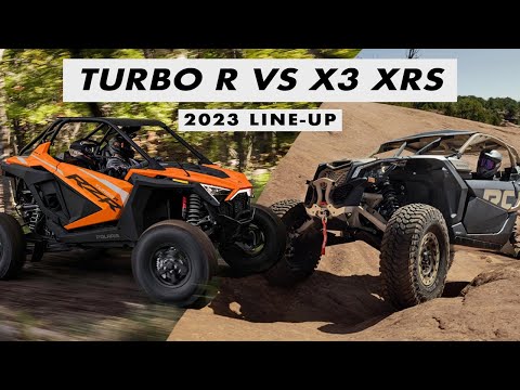 Видео: 2023 RZR TURBO R против CAN-AM X3 XRS