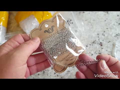 Видео: Распаковка посылки с материалом для рукоделия 29 мая 2018