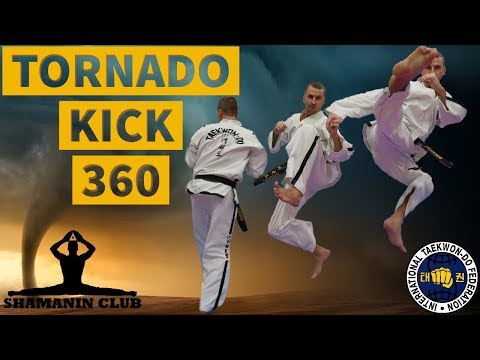 Видео: Самбе долио чаги/долио-чаги 360/Tornado kick 360