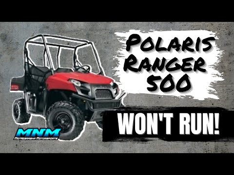 Видео: Polaris Ranger 500 — утечка воздуха во впускном коллекторе. Двигатель не работает на холостом ход...