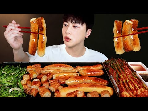 Видео: Гигантский цельный mukbang asmr