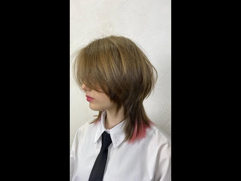 Видео: Корейская стрижка К-РОР форма на среднюю длину