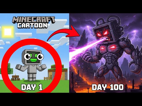 Видео: Я выжил 100 дней, играя за компьютерщика в хардкорном Minecraft