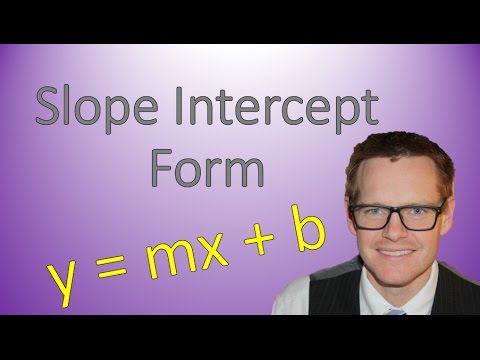 Видео: Наклон из уравнения (упрощение математики)