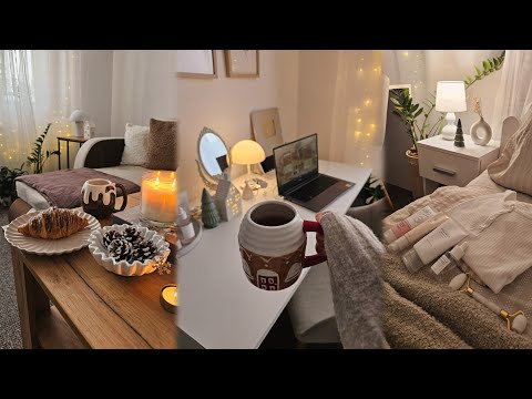 Видео: Привет, декабрь ☃️| уютный день с первым снегом ❄️