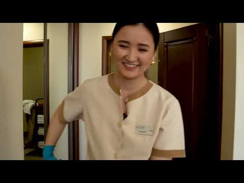 Видео: Қонақ үй тазалаушысы күніне неше бөлме тазалайды? | Назерке Бұрхан