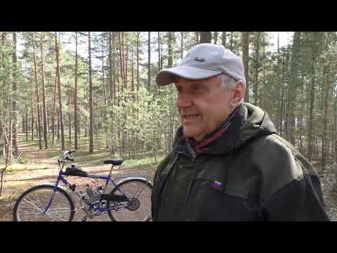 Видео: Установка 2-x тактного  двигателя F50 на велосипед "Десна" С чем столкнулся при установке.