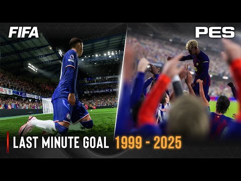 Видео: Гол на последней минуте FIFA против PES | 1999 - 2025 |