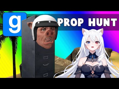 Видео: РЕАКЦИЯ на Gmod Prop Hunt — Абсолютно обычный побег на остров! (Забавные моменты)