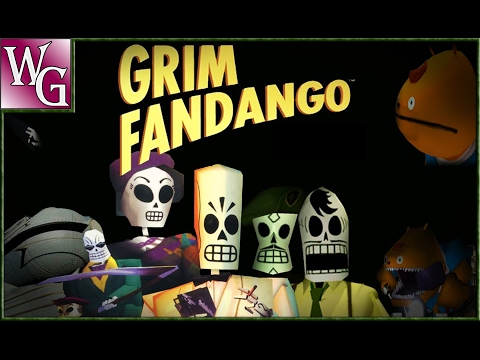 Видео: По списку №53 Grim Fandango Remastered - нестареющая классика