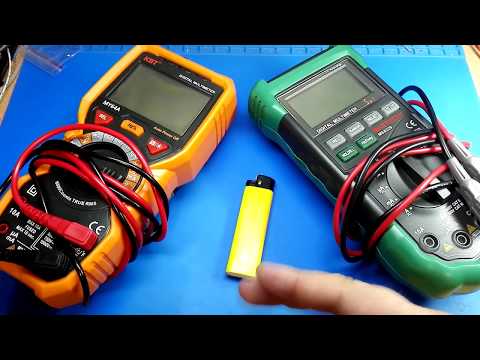 Видео: KBT MY64A VS "хваленый" Mastech MS8229. Ч1 из 2.